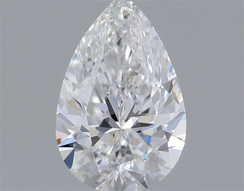 0.36 carat D-VVS1 Natūralus Pear Deimantas (1)