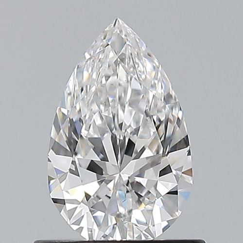 0.71 carat E-VS2 Natūralus Pear Deimantas (1)
