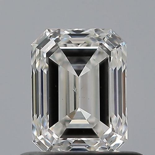 0.72 carat E-SI1 Natūralus Emerald Deimantas (1)