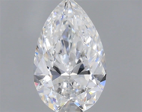 0.3 carat D-VVS1 Natūralus Pear Deimantas (1)