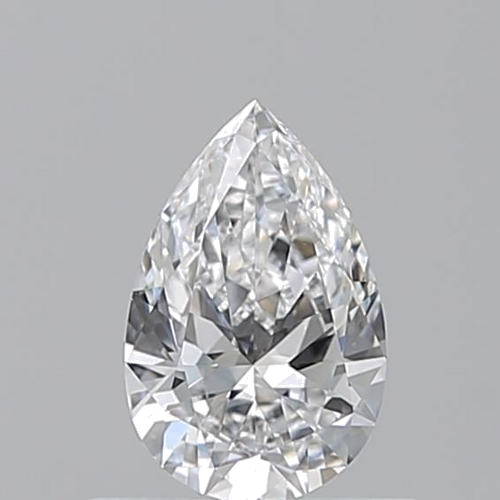 0.5 carat D-IF Natūralus Pear Deimantas (1)