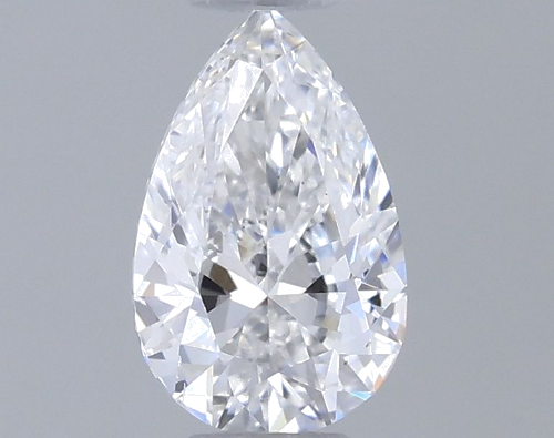 0.3 carat E-SI1 Natūralus Pear Deimantas (1)