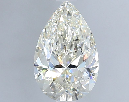 1.0 carat J-SI1 Natūralus Pear Deimantas (1)