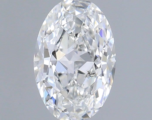 0.3 carat F-SI1 Natūralus Oval Deimantas (1)