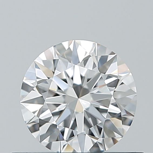 0.51 carat D-VVS1 Excellent cut Natūralus Round Deimantas (1)