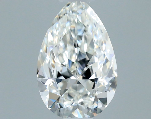 0.4 carat G-VVS2 Natūralus Pear Deimantas (1)