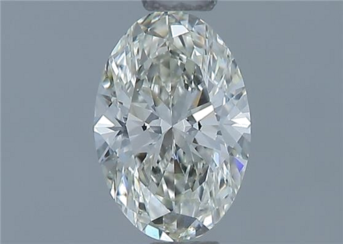 0.53 carat I-VVS1 Natūralus Oval Deimantas (1)