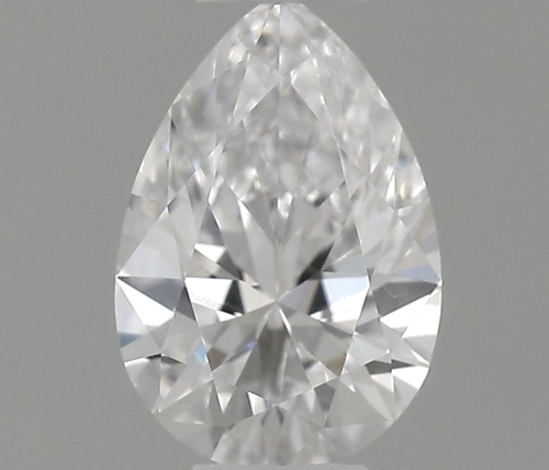 0.24 carat D-VS1 Natūralus Pear Deimantas (1)