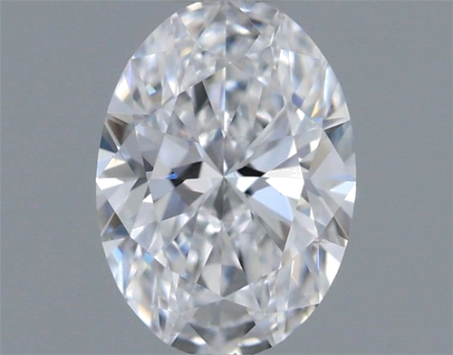 0.45 carat D-VS1 Natūralus Oval Deimantas (1)