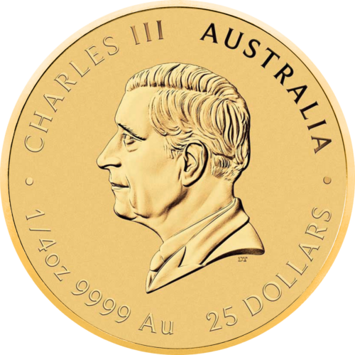 1/4 oz Čūskas gads 2025 (Lunar III) Austrālijas zelta monēta (2)