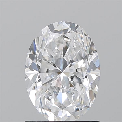1.3 carat D-SI2 Natūralus Oval Deimantas (1)