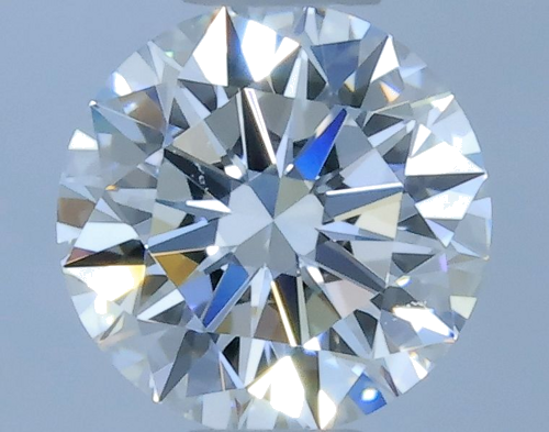 0.37 carat G-VVS2 Excellent cut Natūralus Round Deimantas (1)