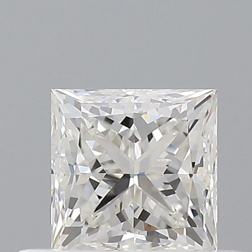 0.5 carat H-VVS1 Natūralus Princess Deimantas (1)