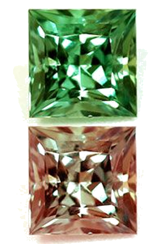 0.41 carat GREEN Square Alexandrite (1)