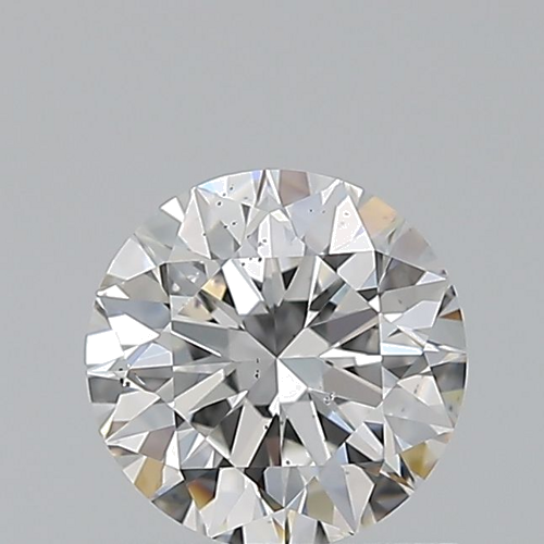 0.58 carat F-SI1 Excellent cut Natūralus Round Deimantas (1)