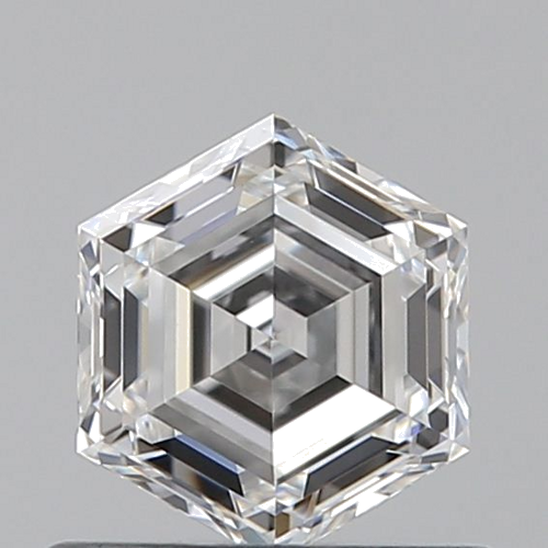 0.54 carat E-VVS1 Natūralus Hexagonal Deimantas (1)