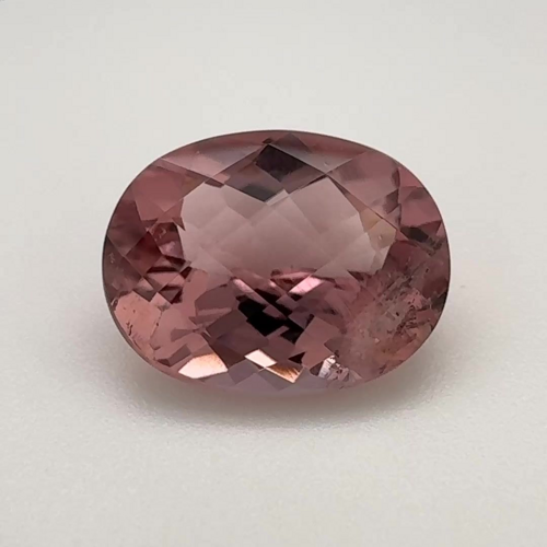 5.675 carat PINK CHECKERBOARD cut Oval Tourmaline (1)
