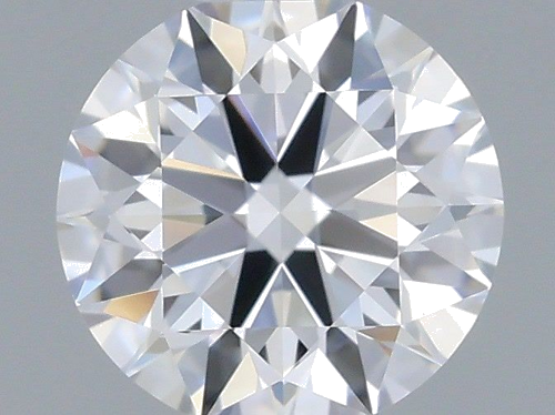 0.37 carat D-VVS2 Excellent cut Natūralus Round Deimantas (1)