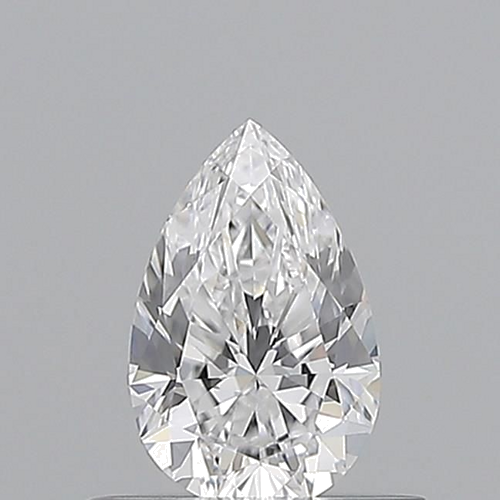 0.5 carat D-VS1 Natūralus Pear Deimantas (1)