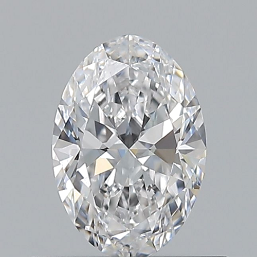0.52 carat D-VVS1 Natūralus Oval Deimantas (1)