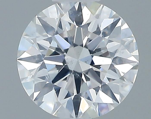 0.39 carat F-SI1 Excellent cut Natūralus Round Deimantas (1)