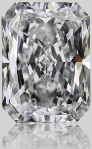 2.02 carat D-VS2 Natūralus Radiant Deimantas (1)