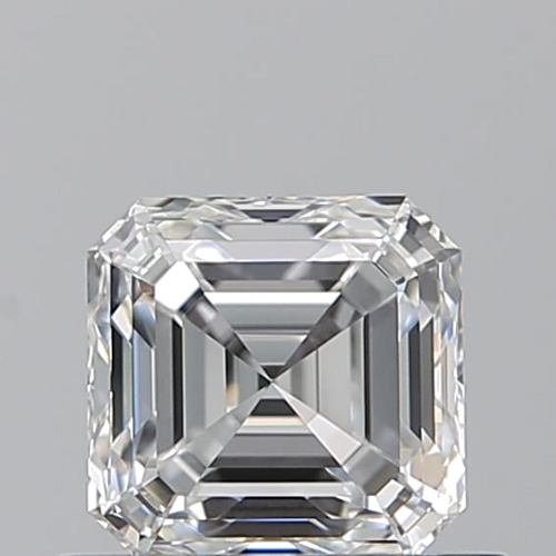 0.7 carat F-VS1 Natūralus Asscher Deimantas (1)