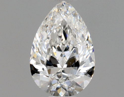 0.5 carat F-SI1 Natūralus Pear Deimantas (1)