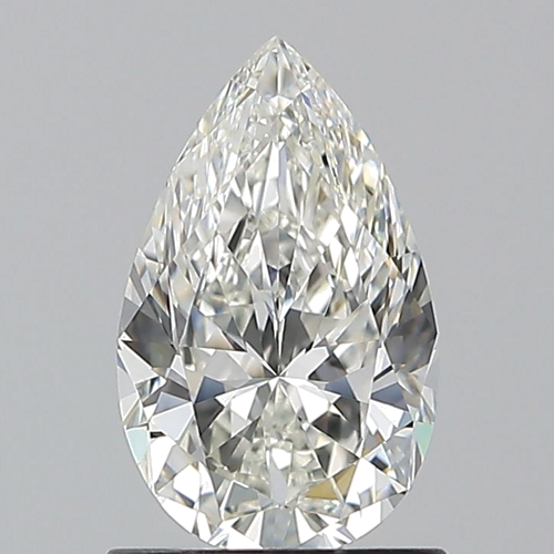 1.08 carat H-VVS1 Natūralus Pear Deimantas (1)