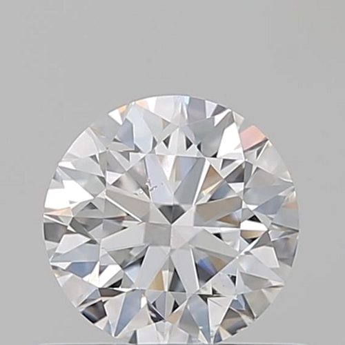 0.61 carat E-SI1 Excellent cut Natūralus Round Deimantas (1)