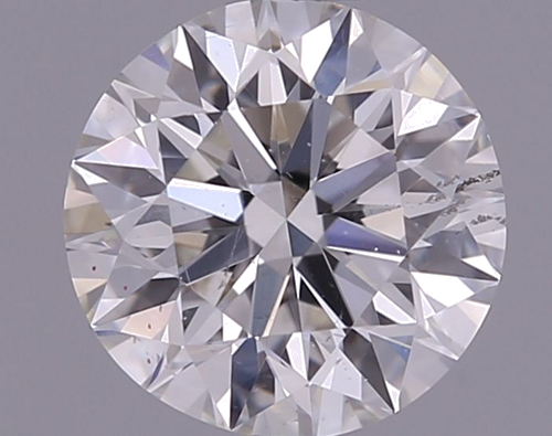 0.5 carat I-SI1 Very Good cut Natūralus Round Deimantas (1)