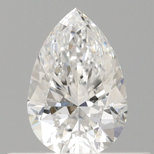 0.4 carat E-SI2 Natūralus Pear Deimantas (1)