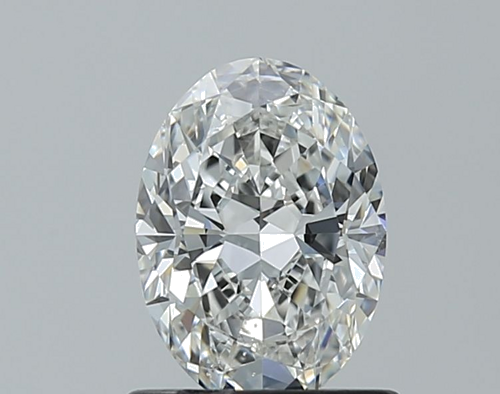 0.9 carat F-SI1 Natūralus Oval Deimantas (1)