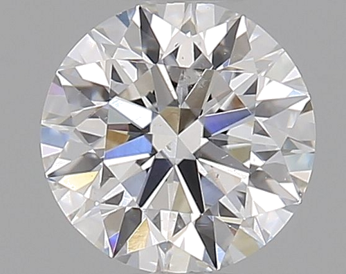 0.4 carat F-SI1 Excellent cut Natūralus Round Deimantas (1)