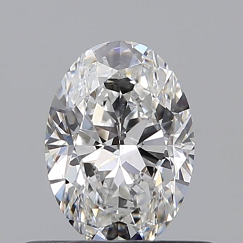 0.52 carat E-VS2 Natūralus Oval Deimantas (1)