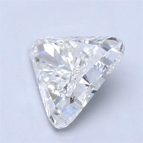 1.79 carat I-SI1 Natūralus Triangular Deimantas (1)