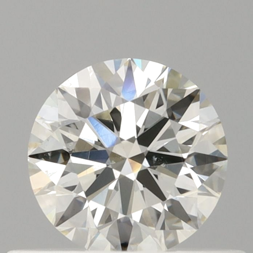 0.47 carat I-SI1 Excellent cut Natūralus Round Deimantas (1)