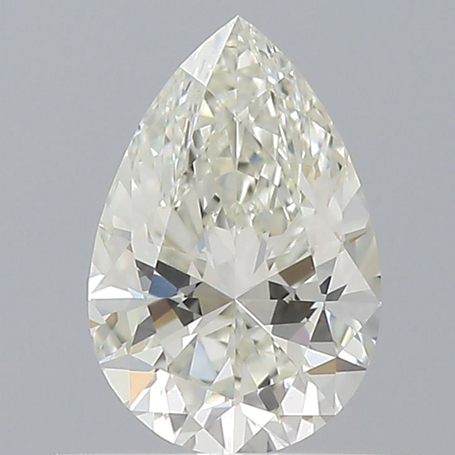 0.5 carat K-VVS2 Natūralus Pear Deimantas (1)