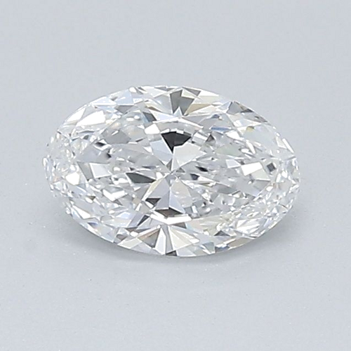0.5 carat D-VS1 Natūralus Oval Deimantas (1)