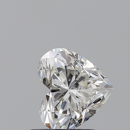 0.9 carat H-VS1 Natūralus Heart Deimantas (1)