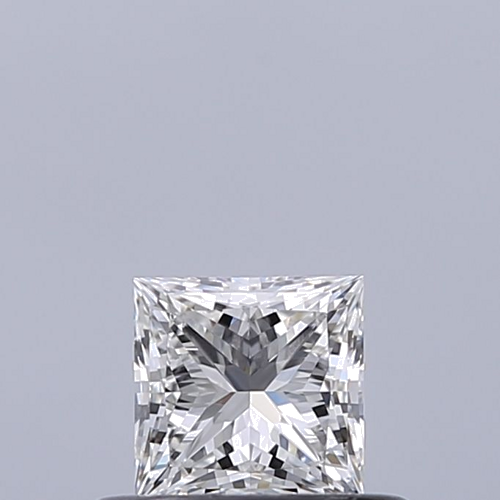 0.38 carat F-VVS1 Natūralus Princess Deimantas (1)