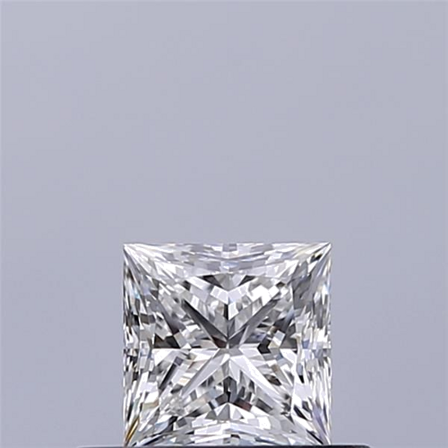 0.42 carat E-VVS2 Natūralus Princess Deimantas (1)