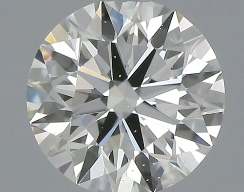 0.56 carat J-SI1 Excellent cut Natūralus Round Deimantas (1)