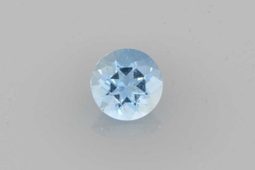 0.49 carat BLUE Round Aquamarine (1)