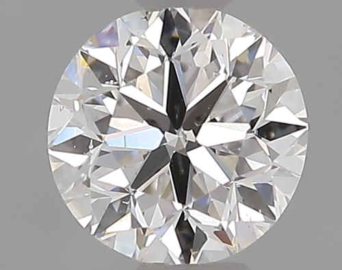 0.5 carat D-SI1 Very Good cut Natūralus Round Deimantas (1)