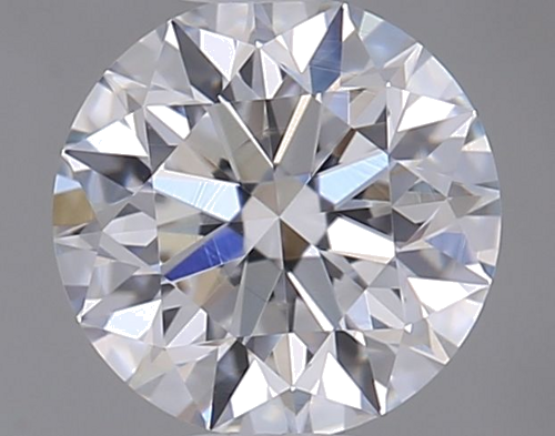 0.41 carat D-VVS1 Excellent cut Natūralus Round Deimantas (1)