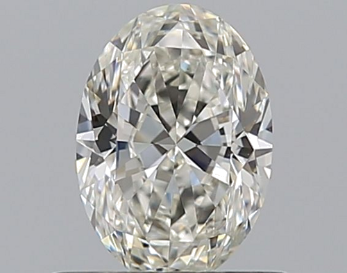 0.6 carat H-VS1 Natūralus Oval Deimantas (1)