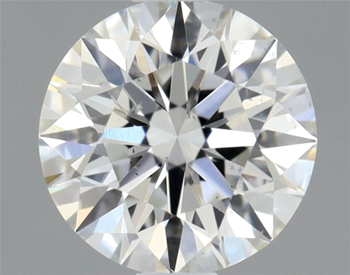 0.43 carat G-SI1 Excellent cut Natūralus Round Deimantas (1)