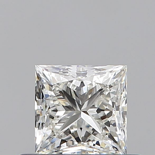 0.5 carat I-VS1 Natūralus Princess Deimantas (1)