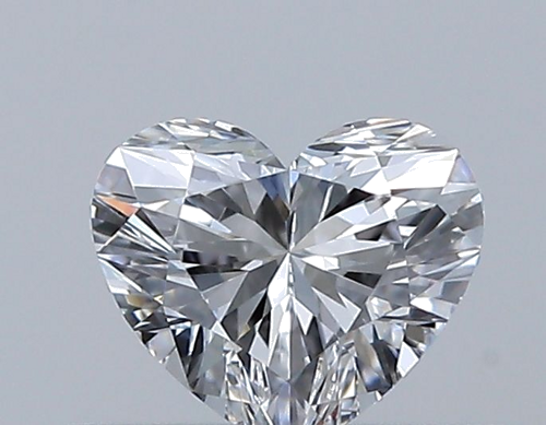 0.3 carat D-VVS1 Natūralus Heart Deimantas (1)